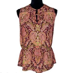 Banana Republic XS Petite Floral Top